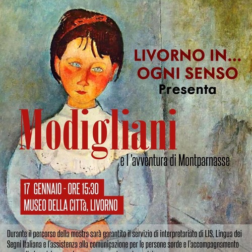Livorno in ogni senso... Modigliani in LIS