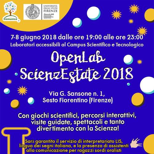 Openlab ScienzEstate 2018