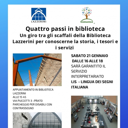 Visita alla Biblioteca Lazzerini di Prato