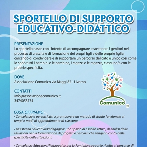 Sportello di supporto educativo-didattico