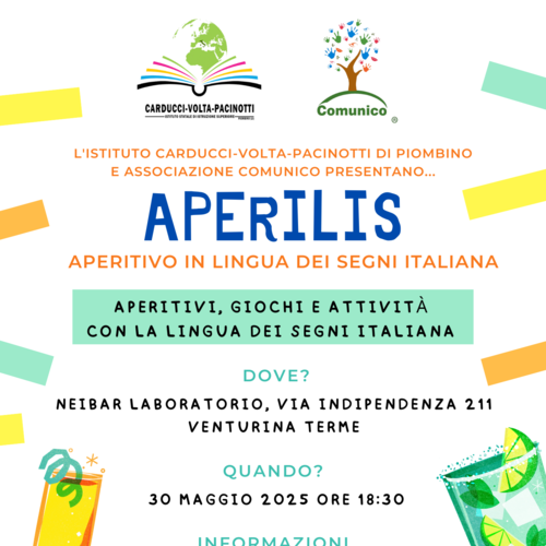 APERILIS &ndash; Aperitivo in Lingua dei Segni Italiana!